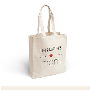 Bolsa de algodón personalizada