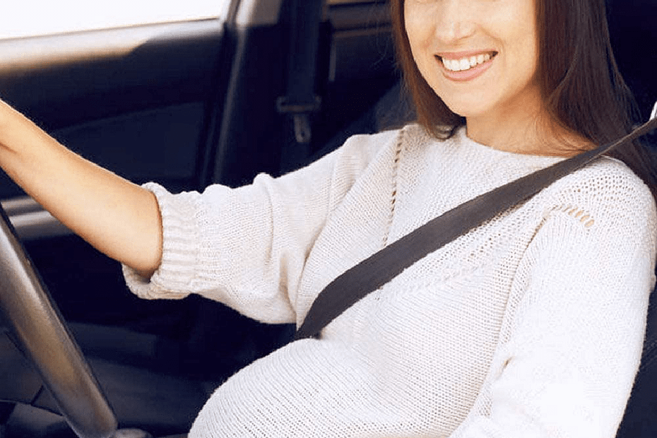 ZUWIT ajustador de cinturón de seguridad de coche para embarazadas,  comodidad y seguridad para madres de maternidad, protección del vientre,  bebé no