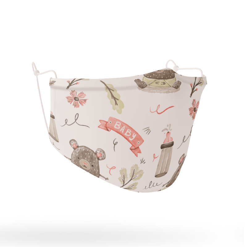 Mascarilla9C Mascarilla personalizada, homologada y certificada ckids baby vintage