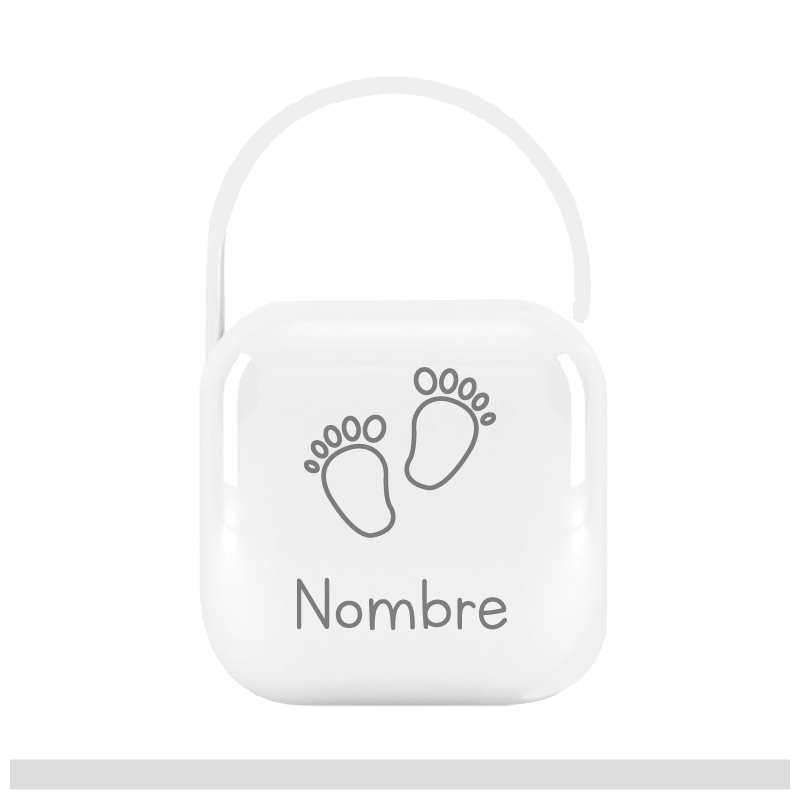 Portachupetes Personalizado Pies